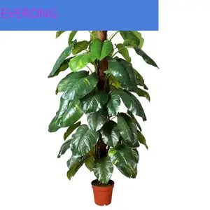 Garten Ornamente Topfpflanzen künstliche Pflanze UV proof Indoor Kunststoff Bonsai Baum Kleine Kunststoff Grünpflanzen