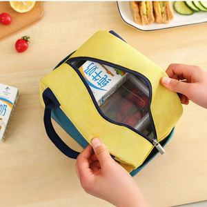 Customize Polyester <b>Lunch</b> Bag Thickened Waterproof Reusable Insulated Cooler Tote <b>Box</b> Zipper Closure <b>for</b> Men <b>Women</b> Work Picnic - Product Image 3