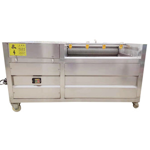 Machine à laver les fruits et légumes commerciale HONGXIN, automatique, en acier inoxydable, pour les usines de transformation et la restauration - Product Image 4