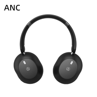 Headphone Nirkabel A35 ANC Over-ear, Stereo HI-fi Nyaman Ringan Dapat Dilipat untuk Musik