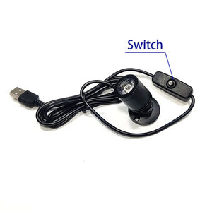 Petits projecteurs de plafond RVB Mini projecteurs montés en surface Vitrines pivotantes Vitrine de meubles Éclairage d'armoire à bijoux - Product Image 4