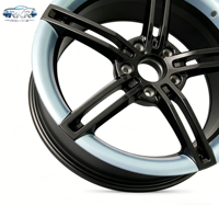 Jantes en acier moulé RKR 5x114.3, couleur or, à rayons en Y, à déport profond, personnalisées pour SUV, résistantes aux chocs, produits en promotion