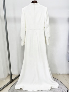 OUDINA Abito <span class=keywords><strong>da</strong></span> <span class=keywords><strong>Sera</strong></span> Elegante di Lusso, Vestito Lungo con Perline e Diamanti, Maniche a Scialle, <span class=keywords><strong>Taglie</strong></span> <span class=keywords><strong>Forti</strong></span> - Product Image 3
