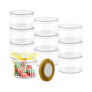 <span class=keywords><strong>Sen</strong></span> Shi Ji - Caja de Almacenamiento Transparente de Acrílico Ecológico Moderno, 3.11 <span class=keywords><strong>x</strong></span> 3.11 <span class=keywords><strong>x</strong></span> <span class=keywords><strong>2</strong></span>, para Dulces, Pastillas, Joyas, Aperitivos y Otros - Product Image 1