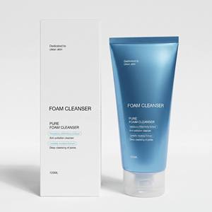 Nettoyant <span class=keywords><strong>Visage</strong></span> Moussant Coréen Végan Purifiant en Profondeur Anti-Pollution Doux à l'Extrait de Camélia et de Mélisse Pour Tous Types de Peaux - Product Image 1