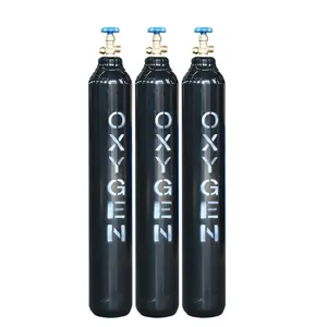 Hızlı teslimat çin Yongan tedarikçisi yüksek basınçlı 20L 150Bar doldurulabilir oksijen gaz tüpü satılık