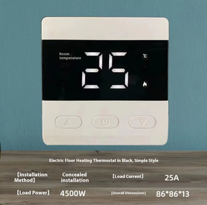 Termostato elettrico a pavimento abilitato WiFi-regolatore di temperatura domestica intelligente - Product Image 3