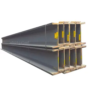 Structural Steel Beams Standard Size H Beam Hot Rolled H Section Steel For Building Material