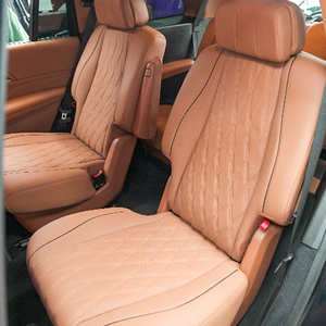Fundas de Asiento Completas para AMGGLE53 -- Marrón (Seis Plazas) - Product Image 2