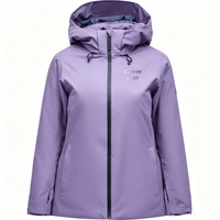 Veste à capuche imperméable et coupe-vent pour femme, avec coutures thermosoudées, idéale pour la randonnée, le trekking et le ski