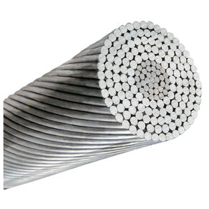Conductor de aluminio desnudo con cable de alimentación ACSR de refuerzo de acero - Product Image 4