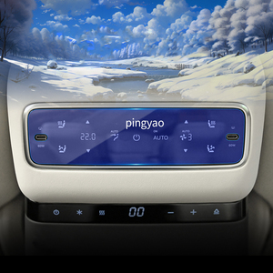 Pegatinas de coche Carplay Panel Digital Protector de pantalla de vidrio templado película protectora vehículo Auto accesorios para Li <span class=keywords><strong>MEGA</strong></span> 2024 - Product Image 2