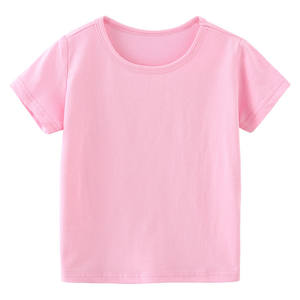 เสื้อยืดเด็ก TS163 แบบเรียบ สำหรับเด็กชาย เด็กหญิง เด็กเล็ก เสื้อผ้าฝ้ายสีพื้น สีขาว สีดำ เสื้อยืดเด็กแบบเรียบ - Product Image 6