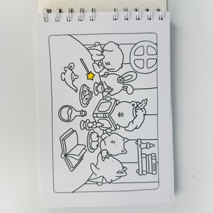 Quaderno A5 Portatile per Bambini con Copertina in Carta e Rilegatura a Spirale, Regalo per Asilo, Cancelleria all'Ingrosso - Product Image 6