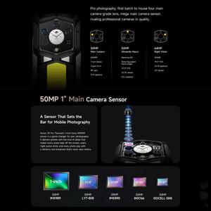 Ulefone <span class=keywords><strong>ARMOR</strong></span> 29 Pro Thermal 5G สมาร์ทโฟนที่ทนทานถ่ายภาพความร้อนมองเห็นกลางคืน16GB + 512GB IP68 NFC Android 15 - Product Image 4