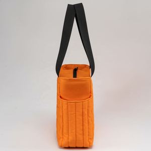New Design Easy Clean Puffy Bag Cute <b>Tote</b> Bag Lunch Cooler Bag Lunch Box with Handle for Daily Use - Product Image 3