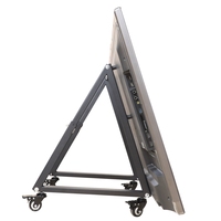Soporte Rodante para TV de 32-70 Pulgadas, Carro con Ruedas para Pantalla de Plasma, LED, LCD, Soporte de Baja Altura para TV
