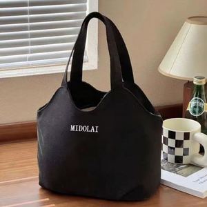 Custom-sized Solid-color Eco-friendly Canvas Handbagscasual Single-shoulder Handbags and Student <b>Bags</b> - Product Image 2