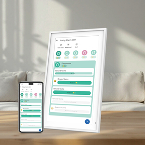 15.6inch Android 14 Touchscreen Desktop <b>Digital</b> Photo Frame WiFi 4+64GB Calendar Display Families <b>Clock</b> Chore To-Do List Notepad - Product Image 1