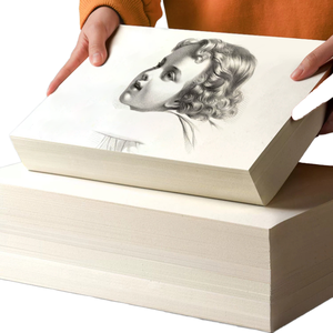 8K 160gsm Wood Pulp Sketch Paper <b>Pad</b> Pencil Charcoal <b>Drawing</b> Paper for Student/ Artists - Product Image 1
