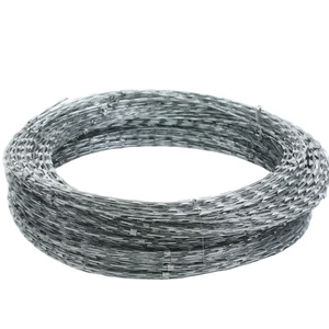 <span class=keywords><strong>Alambre</strong></span> de púas de <span class=keywords><strong>concertina</strong></span> de acero inoxidable galvanizado con revestimiento de PVC Bto-22 Cbt-60 Cbt-65 - Product Image 1