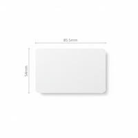 Cartes de contrôle d'accès intelligentes en PVC F08 en gros, puces RFID NFC, mini-tags, cartes de visite, étanches, pour paiement hôtelier, cadeaux, cartes 13,56 MHz