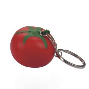Promotion PU <span class=keywords><strong>Mousse</strong></span> Tomate Légumes Squishy Stress Jouet Balle Avec Porte-clés - Product Image 1