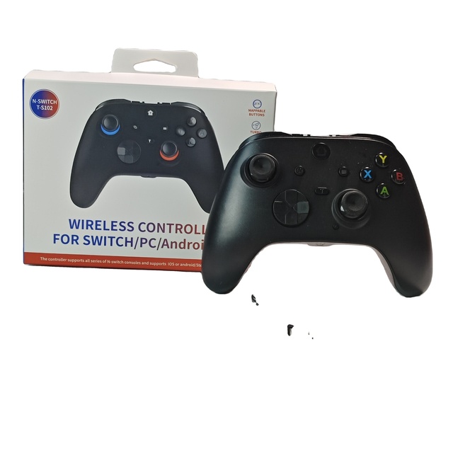 TGZ T-S102 Wireless BT Gamepad Compatible with PC for Android & IOS-Supports Gaming & Play Games