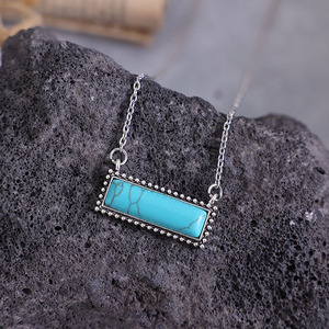 Collana con ciondolo vintage stile western da donna, semplice, con grande charm, gioielli alla moda - Product Image 1