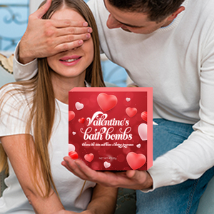 Bombe da Bagno Rosa Fatte a Mano per San Valentino - Ingredienti 100% Naturali, Profumo Floreale, Fragranza Personalizzata, Cura del Corpo SPA OEM - Product Image 6