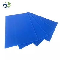 Panneau creux en PP imperméable pour la protection industrielle, feuille de plastique ondulé durable pour la construction et l'emballage