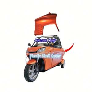 Cubierta de plástico personalizada que forma al vacío piezas de plástico termoformado repuestos para pequeños vehículos de carga italianos de tres ruedas - Product Image 4