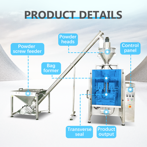 Max Efficiency Food Powder VFFS Packaging Machine Sachet Starch Multifunction Packaging Machines - Product Image 3