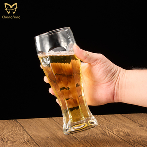 16オンスベルギーWitbierメガネ六角形形状ピルスナーグラスプレミアムIPAビールグラス飲みラガーパイントグラス - Product Image 3