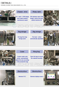 High-Speed for Bagged <b>Powder</b> Products With <b>Dust</b> Removal System Easy to Operate <b>Powder</b> Filling Machine - Product Image 4