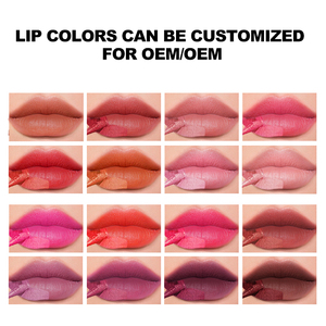 Peel off Lip Stain Tinte labial Cosméticos sin marca Brillo de labios Lápiz labial mate Lápiz labial líquido cosmético - Product Image 2