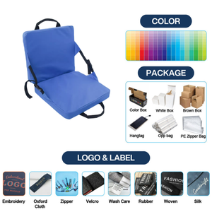 Mydays <strong>Outdoor</strong> Portable Foldable <strong>Outdoor</strong> Stadium Seat Cushion with 4cm Thick <strong>Padding</strong> for <strong>Bench</strong> and Chair - Product Image 2
