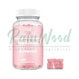 Rainwood Gummies sem açúcar para clareamento Suplementos para clareamento da pele Gummies para clareamento da pele