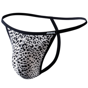 Nuovi Boxer da <span class=keywords><strong>Uomo</strong></span> con Stampa Leopardata, Sexy, Traspiranti, Ecologici, Antibatterici in Poliestere e Spandex - Product Image 3
