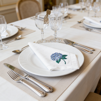 Serviettes en lin blanc personnalisables de haute qualité, teintes unies, écologiques, durables, faites à la main, carrées, pour un usage quotidien, décoration de la maison