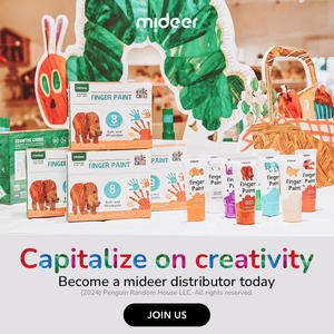 Kit de peinture au doigt créatif Mideer Secret Garden 3+ <span class=keywords><strong>Livre</strong></span> d'art des empreintes digitales pour le dessin précoce Prêt à peindre Jouet de dessin - Product Image 6