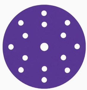 Màu Tím gốm Sanding Disc với 8 nhiều lỗ nhà máy giá - Product Image 3