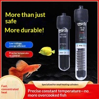 Chauffe-eau pour aquarium, contrôle automatique de la température, tige chauffante en verre pour poissons tropicaux, eau douce, eau salée, température constante