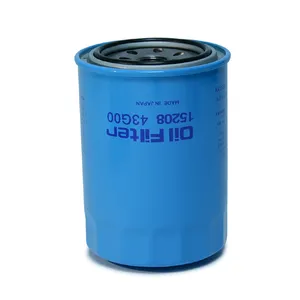 Üretici hakiki oto yedek parça yağ filtresi 15600-41010 15208-43G00 Nissan Toyota için 15208-65011 15208-65012