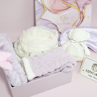 Ensemble cadeau de chaussettes en gros pour la Saint-Valentin, coffret cadeau créatif de bougies d'aromathérapie pour femmes, coffret cadeau spa