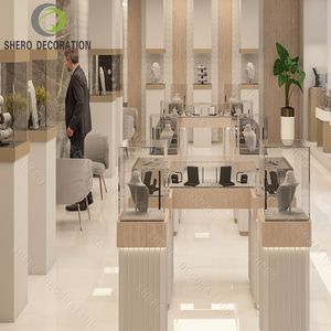 Diseño de Exhibición de Joyería para Pared, Kiosco de Joyería, Vitrina, Decoración de Tienda de Joyería, Diseño de Tienda - Product Image 4