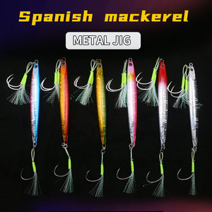 Esca <span class=keywords><strong>di</strong></span> piombo a caldo in metallo Hardbait 120g gancio a doppio filo lungo colata in metallo piombo esche da pesca pesca per tutte le acque - Product Image 2