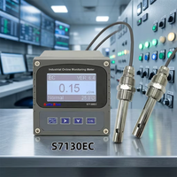 Conductimètre industriel en ligne BetteBlue S7130EC, plage 0-100 S/cm, haute résistance à la température, surveillance de l'eau de chaudière