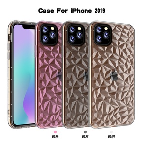 Super Lusso Diamante Del Modello TPU trasparente Posteriore Della Cassa Del Telefono per il <span class=keywords><strong>iphone</strong></span> <span class=keywords><strong>11</strong></span> 5.8 6.1 6.5 <span class=keywords><strong>pollici</strong></span> - Product Image 6
