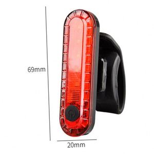 Promotional Gift COB LED Bike Tail <b>Light</b> Custom Logo <b>USB</b> <b>Rechargeable</b> 4 Modes High Brightness Universal Seatpost Safety Lamp - Product Image 5